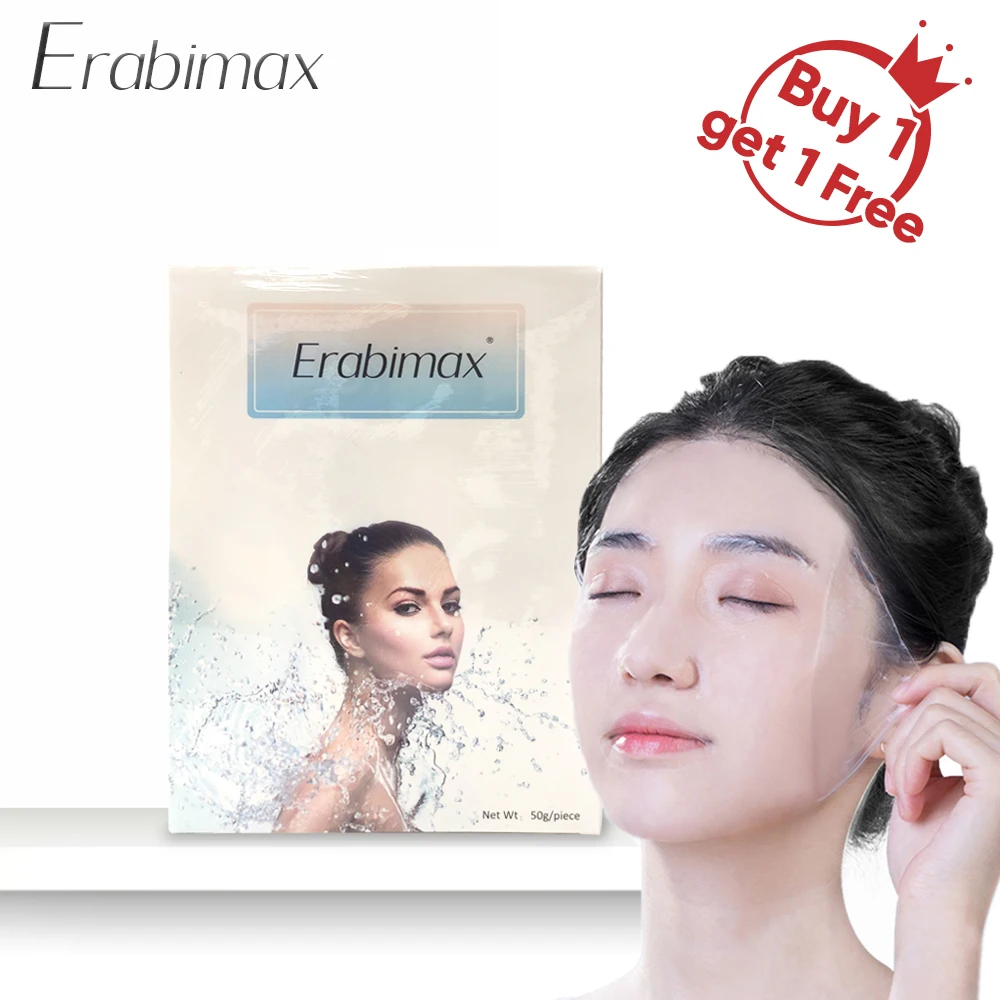 [Buy 1 Get free】коллагеновая маска для лица erabimax увлажняющая гидрогелевая ухода за