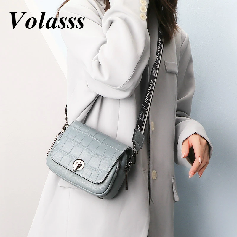 Volasss Female Genuine Leather Flap Small Shoulder Bag For Woman Messenger Crossbody Bags For Ladies New Purses And Handbags
Volasss Female Genuine Leather Flap Small Shoulder Bag For Woman Messenger Crossbody Bags For Ladies New Purses And Handbags