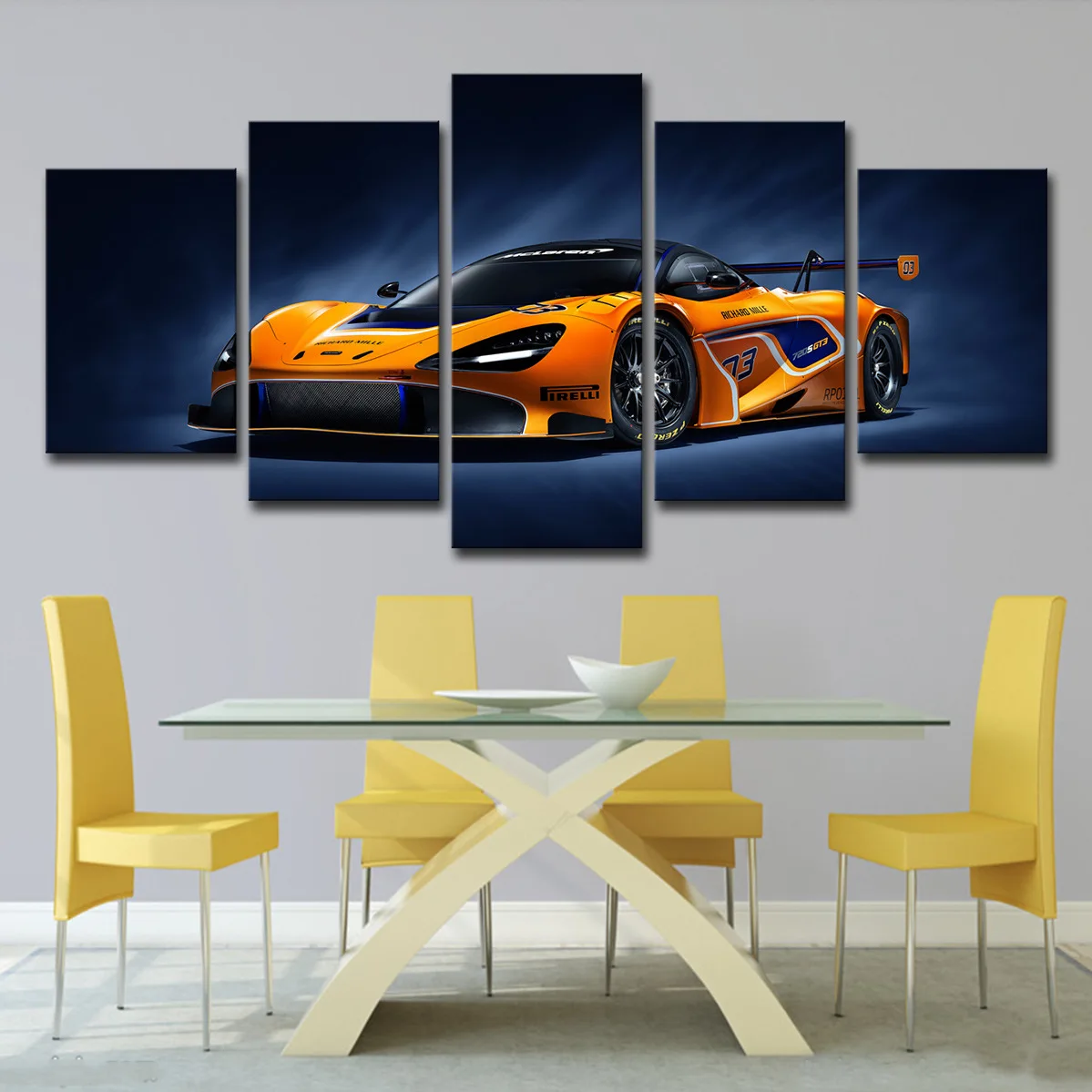 No Framed 5 Pcs McLaren Orange Sports Car Posters Canvas Wall Art HD Pictures Accessories Home Decor Living Room Paintings
No Framed 5 Pcs McLaren Orange Sports Car Posters Canvas Wall Art HD Pictures Accessories Home Decor Living Room Paintings