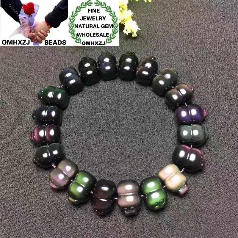 OMHXZJ Wholesale ZB382 Fashion Birthday Party Wedding Gift Natural Stone Hot Fine Obsidian Fortune Pig Rectangle Beads Bracelets
OMHXZJ Wholesale ZB382 Fashion Birthday Party Wedding Gift Natural Stone Hot Fine Obsidian Fortune Pig Rectangle Beads Bracelets