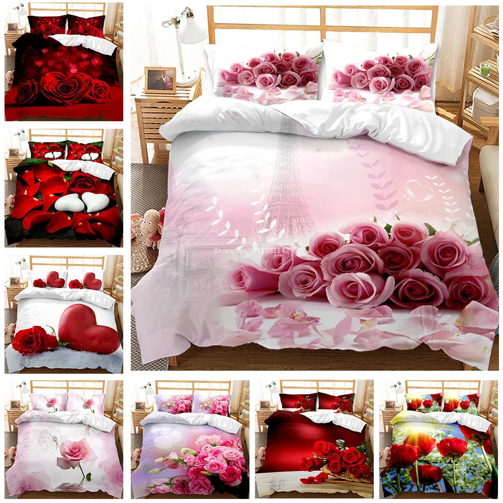 Neue Rose Muster 3D Gedruckt Quilt Bettwäsche Set Deluxe Valentinstag Geschenk Quilt Abdeckung Kissenbezug Königin Doppel Bettla
Neue Rose Muster 3D Gedruckt Quilt Bettwäsche Set Deluxe Valentinstag Geschenk Quilt Abdeckung Kissenbezug Königin Doppel Bettla