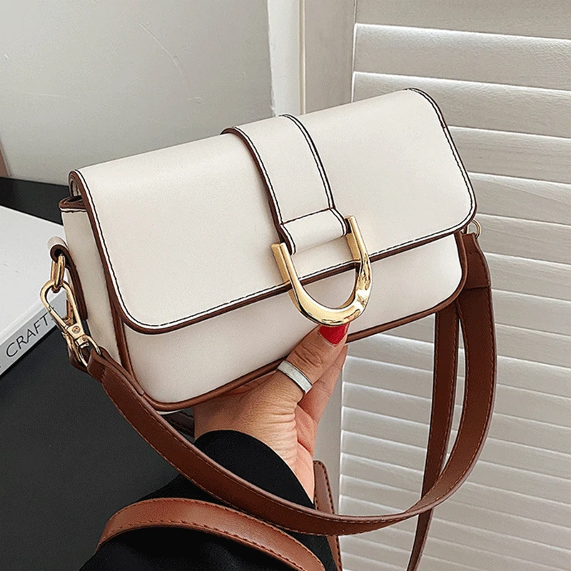 Solid Color Crossbody Bags for Women Simple Leather Shoulder Bags Female Designer Brand Handbag Travel White Ladies Flap Bag Sac
Solid Color Crossbody Bags for Women Simple Leather Shoulder Bags Female Designer Brand Handbag Travel White Ladies Flap Bag Sac