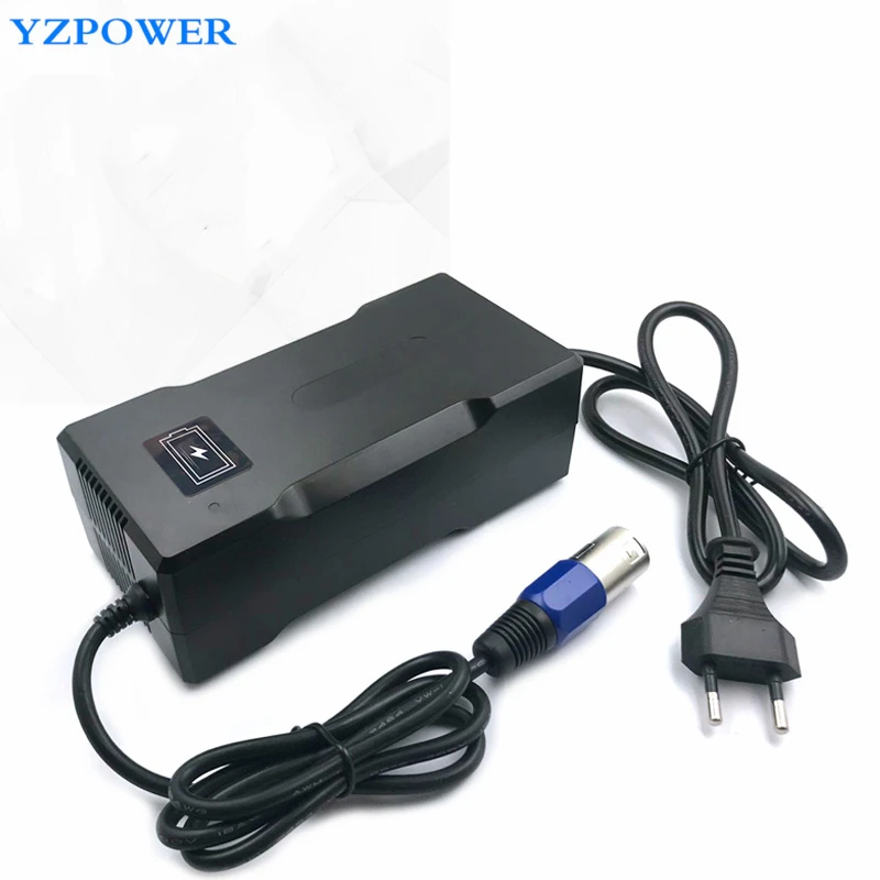 YZPOWER 62.05V 2.5A 3A 3.5A Auto-Stop LifePO4 Battery Charger For 17S 54.4V Lifepo4 Battery Pack
YZPOWER 62.05V 2.5A 3A 3.5A Auto-Stop LifePO4 Battery Charger For 17S 54.4V Lifepo4 Battery Pack