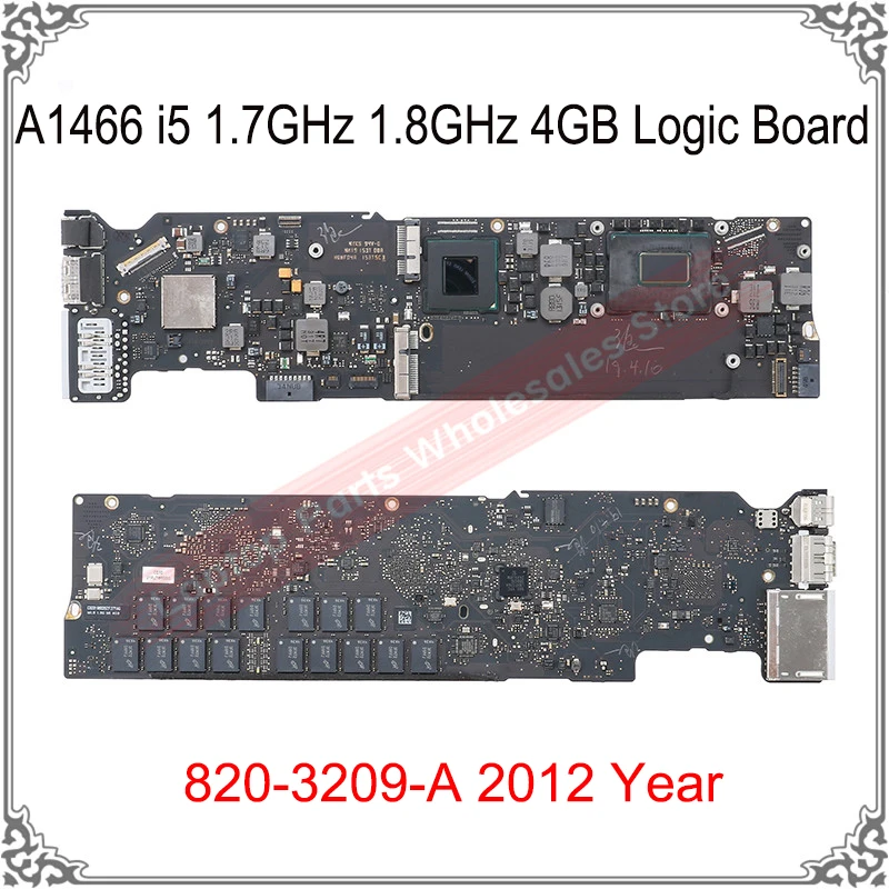 Оригинальная материнская плата A1466 13 дюймов 2012 820-3209-A для MacBook Air 3 дюйма i5 1 7 ГГц 8 4