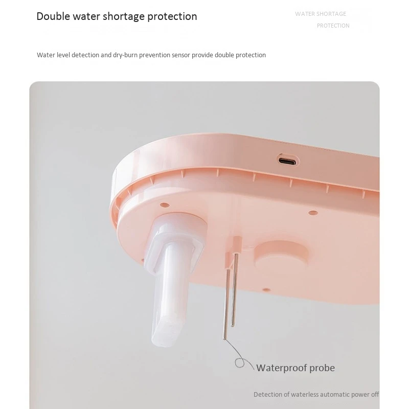 Air Humidifier Purifier Double Spray Cool Mist 1L Large Capacity with LED Night Lights Projection Humidifie for Office
Air Humidifier Purifier Double Spray Cool Mist 1L Large Capacity with LED Night Lights Projection Humidifie for Office