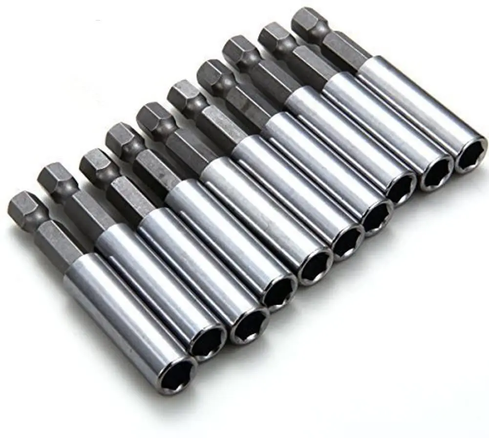 10 шт./упаковка, магнитные удлинители для дрели, 1/4 дюйма
10 шт./упаковка, магнитные удлинители для дрели, 1/4 дюйма