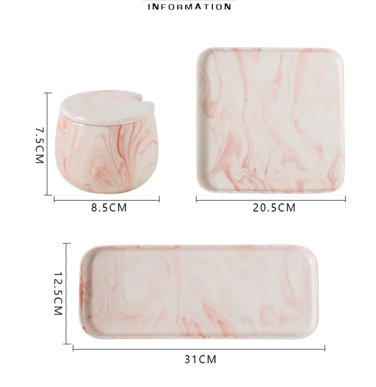 Marble Ceramic 4/5pcs Set Seasoning Jar Kit Kitchen Spice Jar Oil Salt Jar Combination Nordic Seasoning Box Household
Marble Ceramic 4/5pcs Set Seasoning Jar Kit Kitchen Spice Jar Oil Salt Jar Combination Nordic Seasoning Box Household