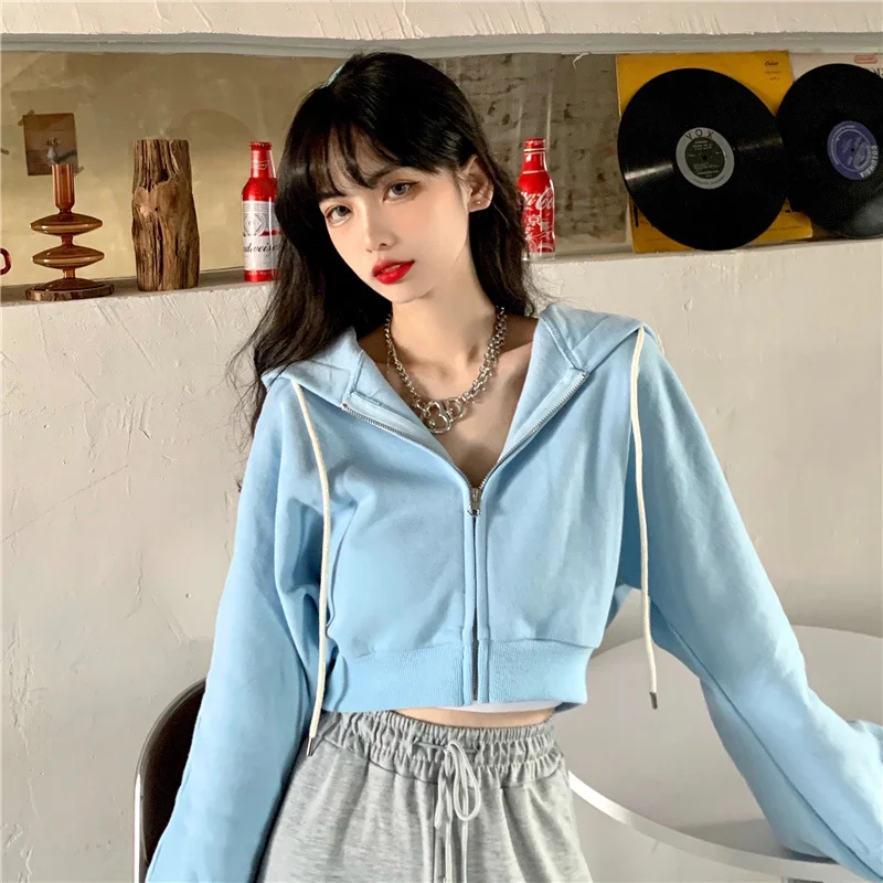 Стильный шикарный стильный короткий свитер на молнии для женщин на весну и осень тонкий свободный стиль в Корейском стиле Ins простое
Стильный шикарный стильный короткий свитер на молнии для женщин на весну и осень тонкий свободный стиль в Корейском стиле Ins простое