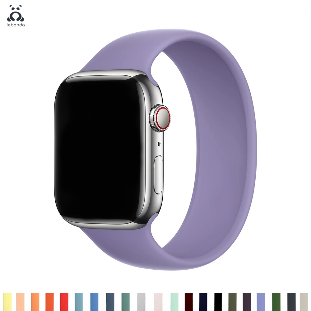 Lebanda sport band for Apple Watch ultra Solo loop series 8 7 6 SE 5 4 liquid silicone rubber strap for iWatch accessories 41 45
Lebanda sport band for Apple Watch ultra Solo loop series 8 7 6 SE 5 4 liquid silicone rubber strap for iWatch accessories 41 45