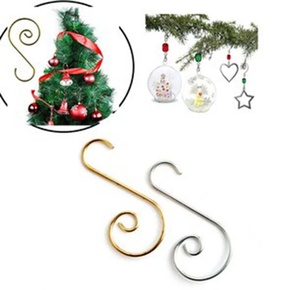 20PCS Steel Christmas Tree Ornament Hooks S Shaped Baubles Ball Xmas S-Shaped Hooks For Decoration Party Decor
20PCS Steel Christmas Tree Ornament Hooks S Shaped Baubles Ball Xmas S-Shaped Hooks For Decoration Party Decor