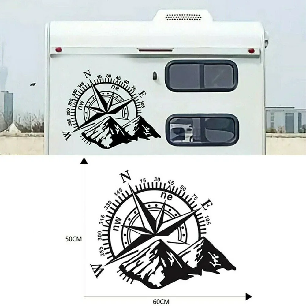 50*60cm 3D Compass Car Sticker Car Sticker Compass Innovative Fun Navigation Off-road Waterproof Sunscreen PVC Sticker
50*60cm 3D Compass Car Sticker Car Sticker Compass Innovative Fun Navigation Off-road Waterproof Sunscreen PVC Sticker