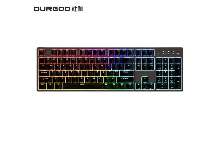 DURGOD k310 K310-RGB-NS 104key mechanical keyboard cherry mx switches pbt doubleshot keycaps brown blue black red silver switch
DURGOD k310 K310-RGB-NS 104key mechanical keyboard cherry mx switches pbt doubleshot keycaps brown blue black red silver switch