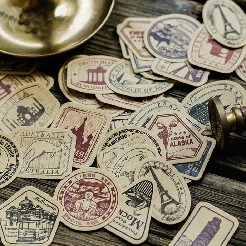 free shipping 56boxes Vintage Stickers Aesthetics Time Travelling Stickers Decoration Stationery aesthetic stickers
free shipping 56boxes Vintage Stickers Aesthetics Time Travelling Stickers Decoration Stationery aesthetic stickers