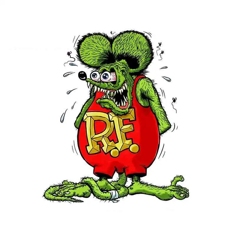 Cartoon 3D Car Sticker Decal FOR RAT FINK Auto Accessories Car Window PVC 13cm X 11.2cm
Cartoon 3D Car Sticker Decal FOR RAT FINK Auto Accessories Car Window PVC 13cm X 11.2cm