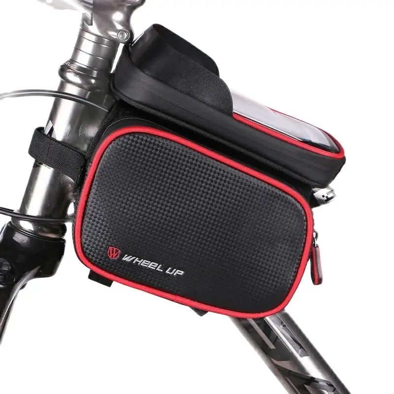 Bicycle Bag Upper Tube Bag Anti-splash Mountain Bike Front Beam Bag Mobile Phone Bag Riding Bag Equipment Accessories
Bicycle Bag Upper Tube Bag Anti-splash Mountain Bike Front Beam Bag Mobile Phone Bag Riding Bag Equipment Accessories