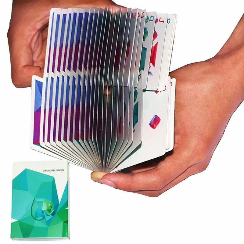 Diamond Poker Card Black Core Paper Creative Magic Playing Cards Gift 88*63mm
Diamond Poker Card Black Core Paper Creative Magic Playing Cards Gift 88*63mm