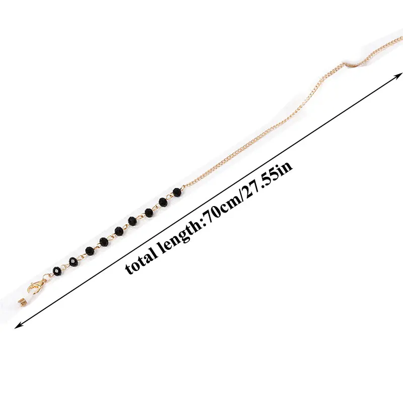 Women's Beaded Eyeglass Holder Glasses Chain Colorful Pearl Metal Sunglasses Lanyards Eyewear Cord Holder Neck Strap
Women's Beaded Eyeglass Holder Glasses Chain Colorful Pearl Metal Sunglasses Lanyards Eyewear Cord Holder Neck Strap