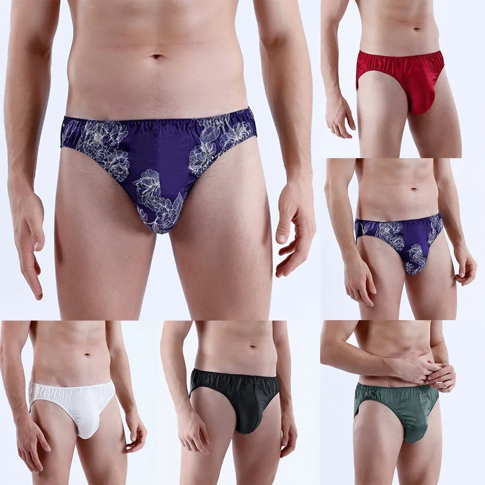 Men Solid Color Silk Brief Lingerie Panties Underpants Cotton Boxer Homme Male Panties Breathbale Convex Pouch Shorts Hot Sale
Men Solid Color Silk Brief Lingerie Panties Underpants Cotton Boxer Homme Male Panties Breathbale Convex Pouch Shorts Hot Sale