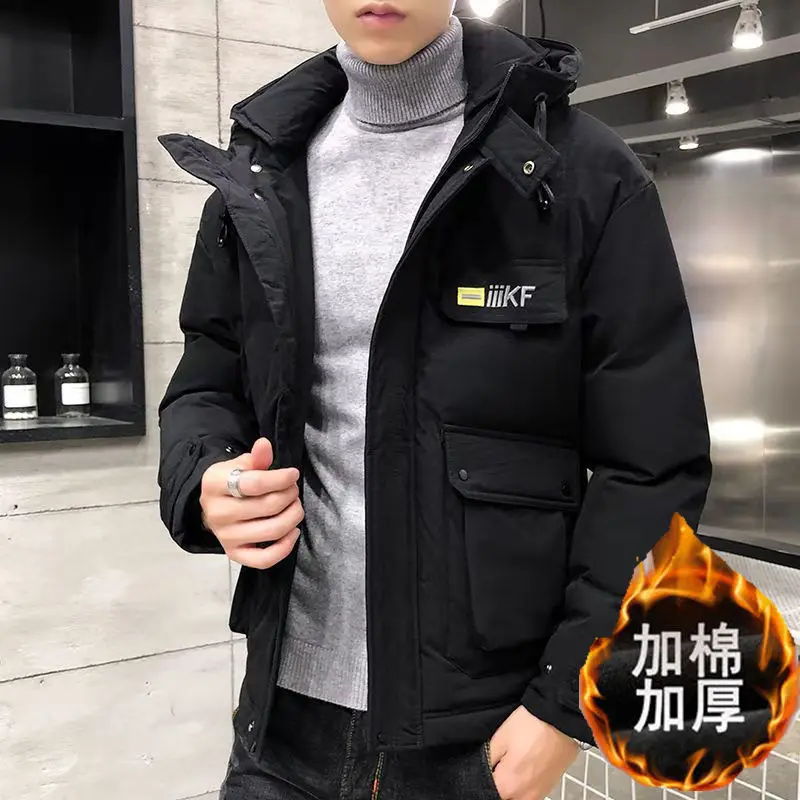 Winter Parka High Quality Men Windbreak Plus Velvet Thicken Warm Windproof Coat Big Pockets Male Casual Military Hooded Jackets
Winter Parka High Quality Men Windbreak Plus Velvet Thicken Warm Windproof Coat Big Pockets Male Casual Military Hooded Jackets