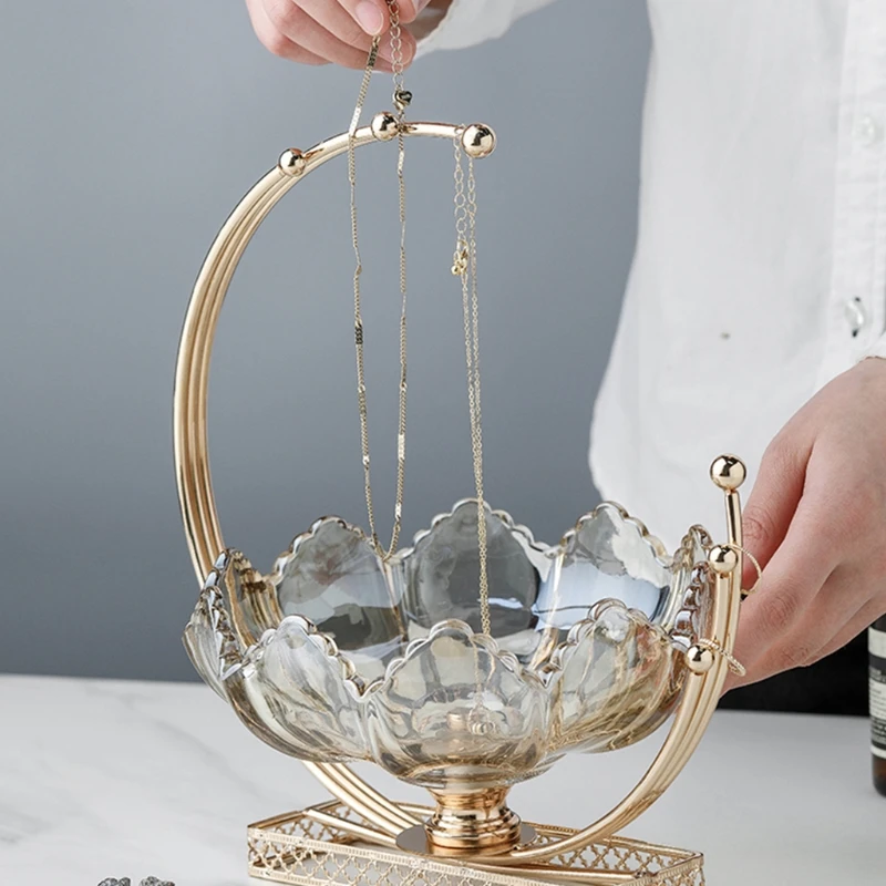 Glass Fruit Tray Creative Light Luxury Living Room Coffee Table Snacks Modern Home Accessories Candy Storage Box
Glass Fruit Tray Creative Light Luxury Living Room Coffee Table Snacks Modern Home Accessories Candy Storage Box