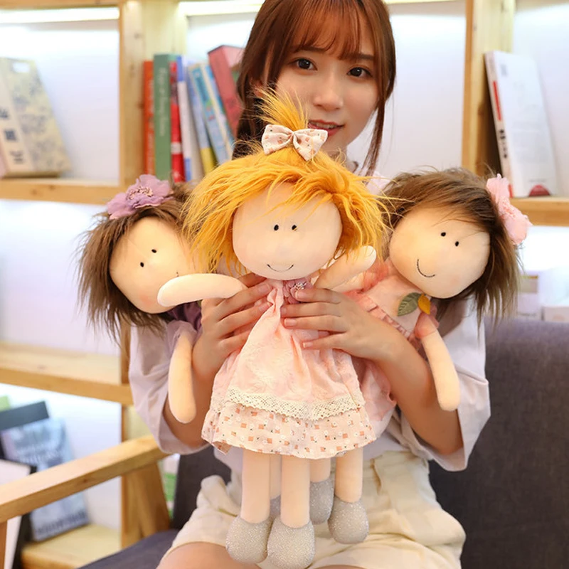 Плюшевые куклы эльф пасторальный девочка кукла ткань одета маленькие девочки