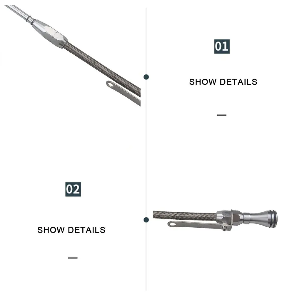 SBC Stainless Steel Dipstick Billet Engine Oil Dipstick High Performance Car Accessory For All Sb For Chevy Engines
SBC Stainless Steel Dipstick Billet Engine Oil Dipstick High Performance Car Accessory For All Sb For Chevy Engines