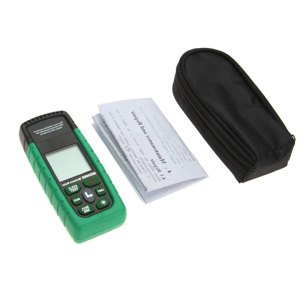 Moisture Meter Digital Meter Temperature Humidity Tester Portable Digital Lcd Tester for Wood Lumber Concrete Buildings Green
Moisture Meter Digital Meter Temperature Humidity Tester Portable Digital Lcd Tester for Wood Lumber Concrete Buildings Green