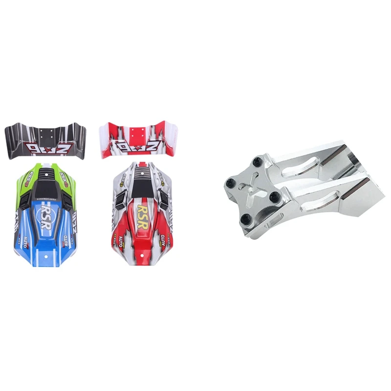 Tail Fixed Parts Tail Wing Firmware Set With 2 Set Remote Control Toy Vehicle Shell For Wltoys 144001 1/14 4WD RC Car 
Tail Fixed Parts Tail Wing Firmware Set With 2 Set Remote Control Toy Vehicle Shell For Wltoys 144001 1/14 4WD RC Car