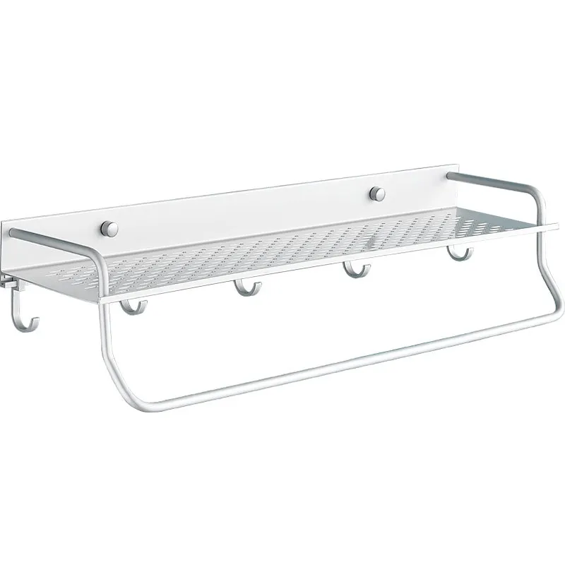 Bathroom Shelf Towel Rack Aluminum Wall Shelf Square Shampoo Shelf Cosmetic Shelves Kitchen Nets Shelf Bathroom Accessories
Bathroom Shelf Towel Rack Aluminum Wall Shelf Square Shampoo Shelf Cosmetic Shelves Kitchen Nets Shelf Bathroom Accessories