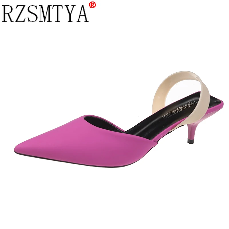 RZSMTYA New Spring Summer High Heels Sandals Lady Pumps Classics Slip on Shoes Sexy Women Party Shoes Wedding Slingbacks
RZSMTYA New Spring Summer High Heels Sandals Lady Pumps Classics Slip on Shoes Sexy Women Party Shoes Wedding Slingbacks