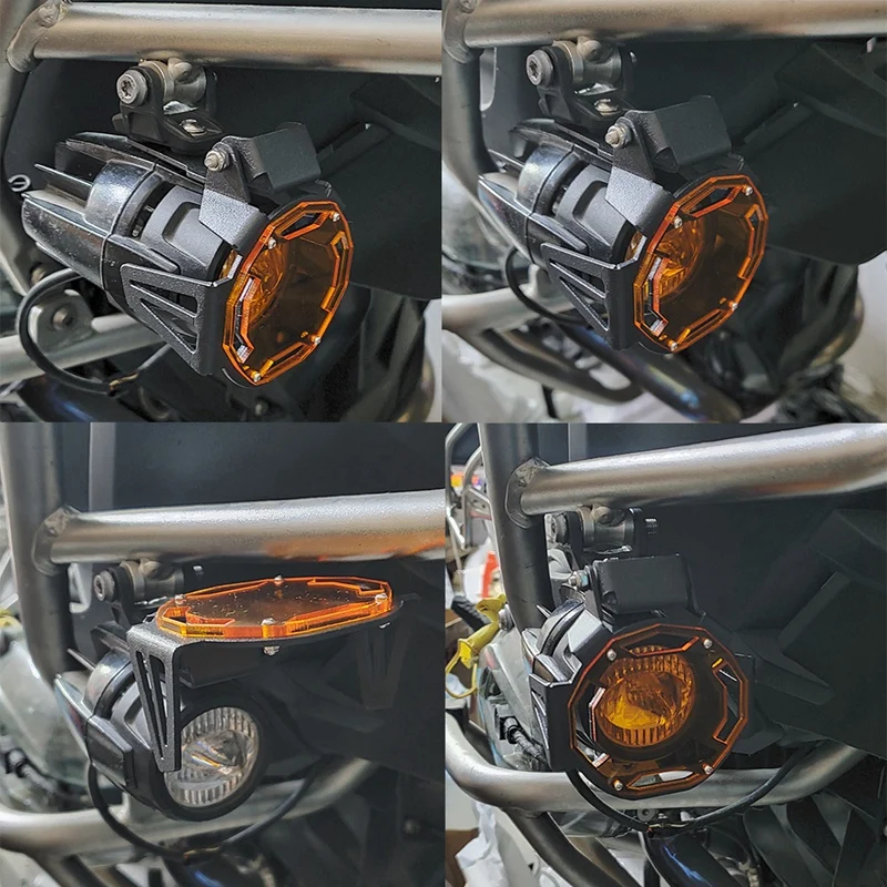for R1200GS F800GS R1250GS F850GS F750GS ADV Motorcycle Flipable Fog Light Protector Guard Lamp Cover,Black+Gray
for R1200GS F800GS R1250GS F850GS F750GS ADV Motorcycle Flipable Fog Light Protector Guard Lamp Cover,Black+Gray