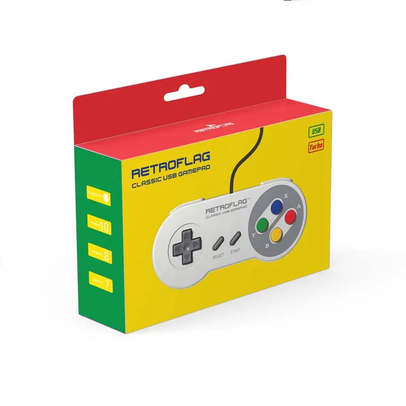 Оригинальный игровой USB-контроллер Retroflag SUPERPi для SUPERPi Чехол-U/Чехол-J/NESPi чехол/Raspberry Pi
Оригинальный игровой USB-контроллер Retroflag SUPERPi для SUPERPi Чехол-U/Чехол-J/NESPi чехол/Raspberry Pi