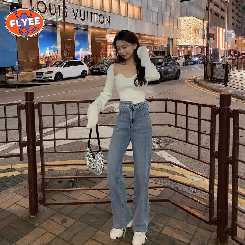 Women Jeans Casual Jeans Korean Large Size High Waist Trousers Ripped Harajuku Korean Style Pants Denim Solid Vintage Trousers
Women Jeans Casual Jeans Korean Large Size High Waist Trousers Ripped Harajuku Korean Style Pants Denim Solid Vintage Trousers