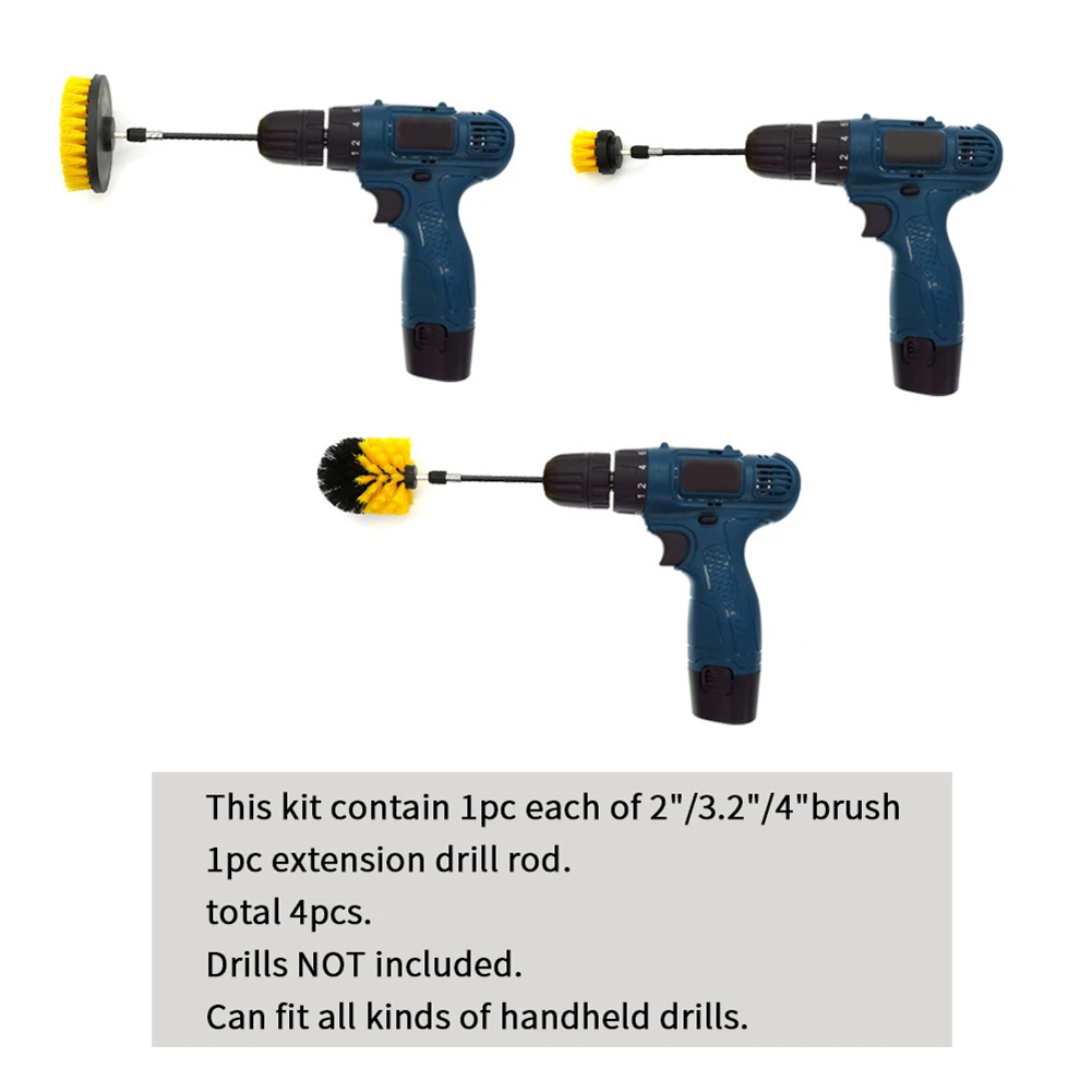37Piece Drill Brush Attachment Set cleaning brush for drill, Shower, Tile and Grout All Purpose Power Scrubber Cleaning Kit
37Piece Drill Brush Attachment Set cleaning brush for drill, Shower, Tile and Grout All Purpose Power Scrubber Cleaning Kit