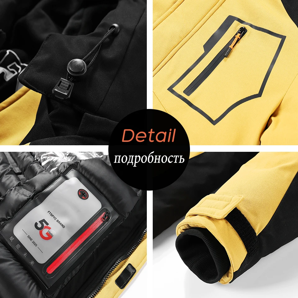 5XL Men 2020 Winter New Outwear Thick Warm Parkas Jacket Coat Men Casual Windproof Pockets Detachable Hooded Parkas Jacket Men
5XL Men 2020 Winter New Outwear Thick Warm Parkas Jacket Coat Men Casual Windproof Pockets Detachable Hooded Parkas Jacket Men