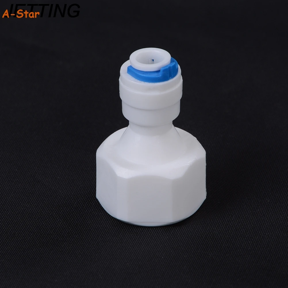 JETTING 1PCS 1/4" Push Fit - 1/2" Female Thread Pipe Fitting Hose Quick Connector Adapter 
JETTING 1PCS 1/4" Push Fit - 1/2" Female Thread Pipe Fitting Hose Quick Connector Adapter