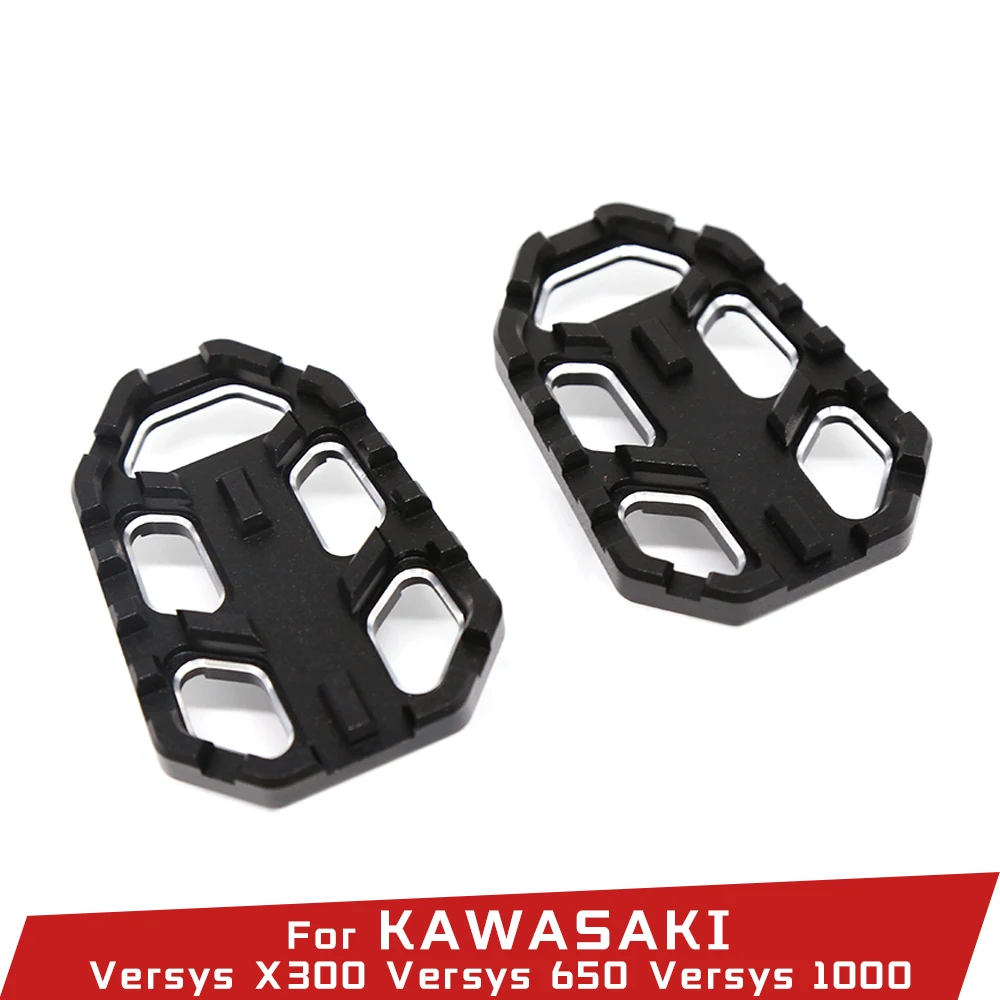 For Kawasaki VERSYS650 VERSYS 650 1000 VERSYS1000 Motorcycle Billet Wide Foot Pegs Pedals Footrest
For Kawasaki VERSYS650 VERSYS 650 1000 VERSYS1000 Motorcycle Billet Wide Foot Pegs Pedals Footrest