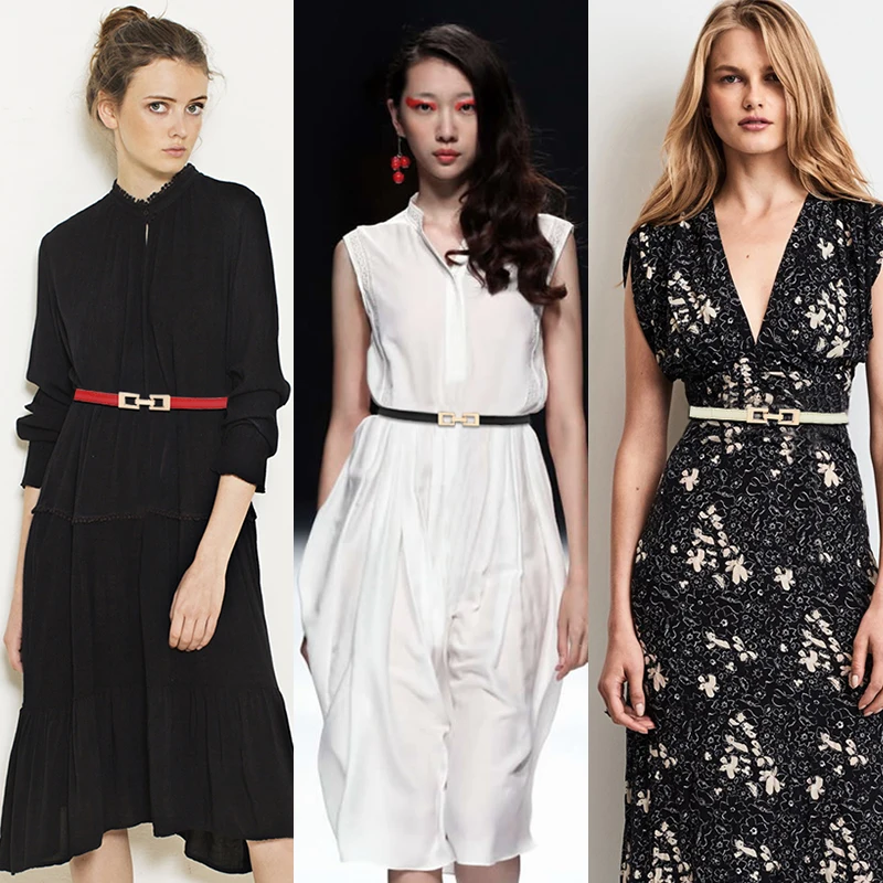 Ремень Регулируемый Женский, тонкий черный кожаный пояс с эластичной пряжкой из сплава
Ремень Регулируемый Женский, тонкий черный кожаный пояс с эластичной пряжкой из сплава