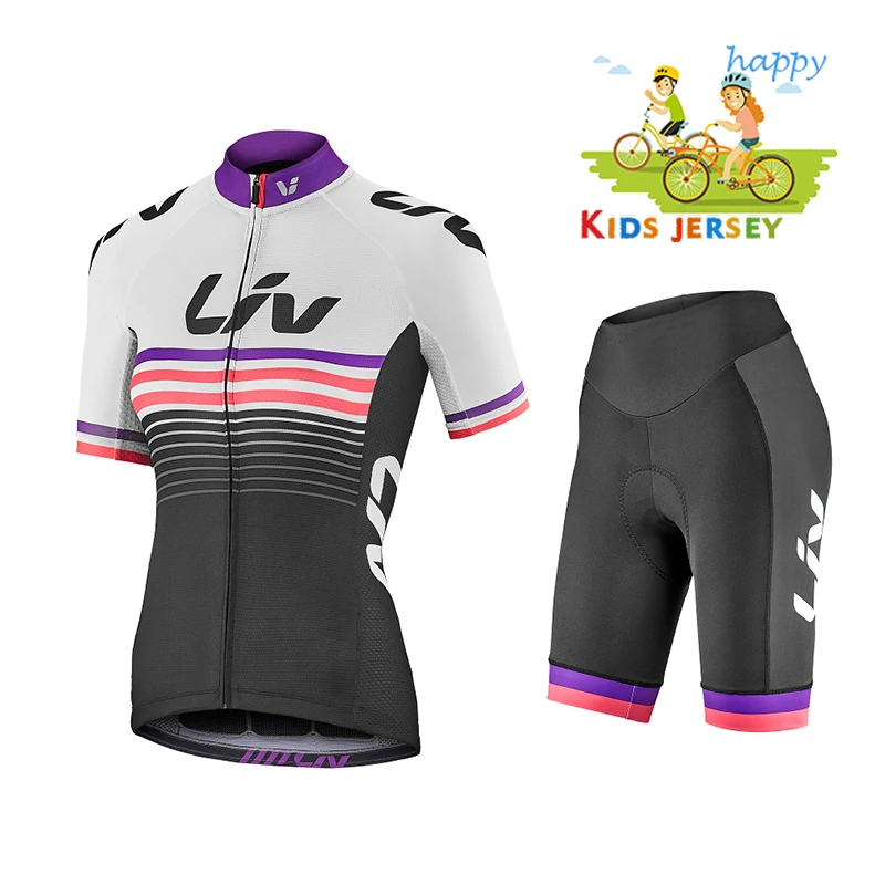 LIV 2021 New Kids Cycling Jersey Set Shorts Children Bike Clothing Breathable Quick Dry girl Summer Bicycle cycling clothes
LIV 2021 New Kids Cycling Jersey Set Shorts Children Bike Clothing Breathable Quick Dry girl Summer Bicycle cycling clothes