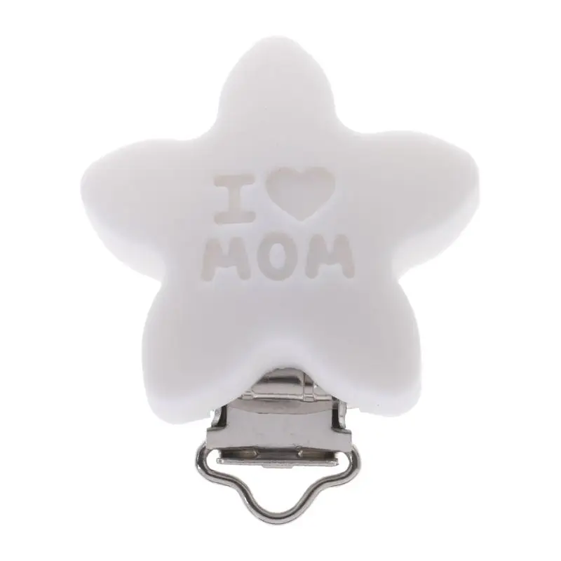 20pcs Silicone Star Shaped Nipple Holder Pacifier Clips BPA Free DIY Baby Teether Necklace Chewing Teething Chain Clasps
20pcs Silicone Star Shaped Nipple Holder Pacifier Clips BPA Free DIY Baby Teether Necklace Chewing Teething Chain Clasps