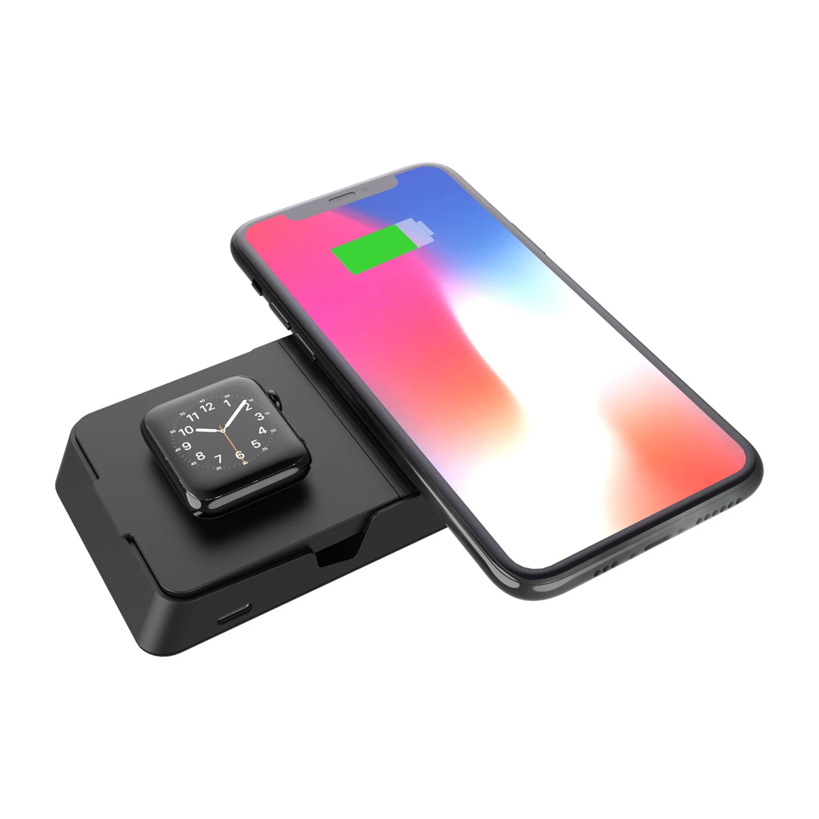 Pro 3 in 1 Wireless Fast Charger Dock Stand for iPhone 12 XR Watch Earbuds 
Pro 3 in 1 Wireless Fast Charger Dock Stand for iPhone 12 XR Watch Earbuds