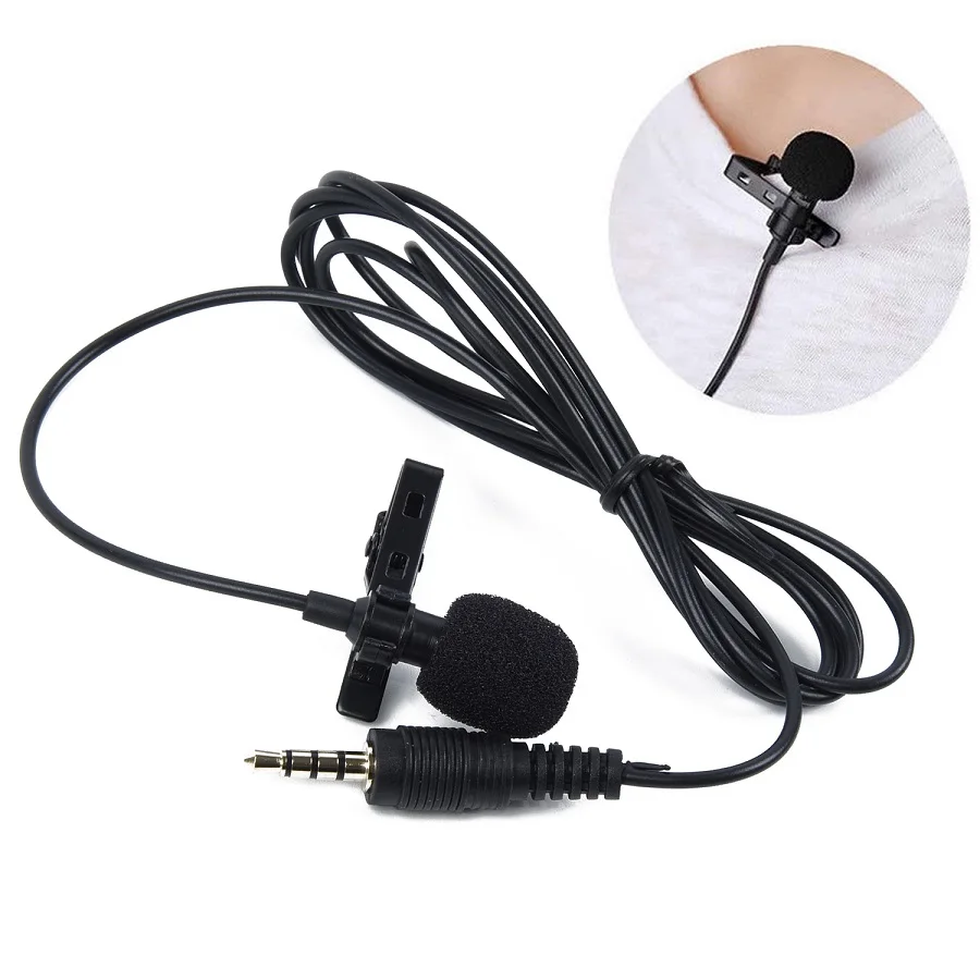 Tie Clip Mic Lapel Lavalier Condenser Microphone With Cable Anti-Wind Foam Cap For IPad IPhone IPod Smartphone Instrument Parts
Tie Clip Mic Lapel Lavalier Condenser Microphone With Cable Anti-Wind Foam Cap For IPad IPhone IPod Smartphone Instrument Parts
