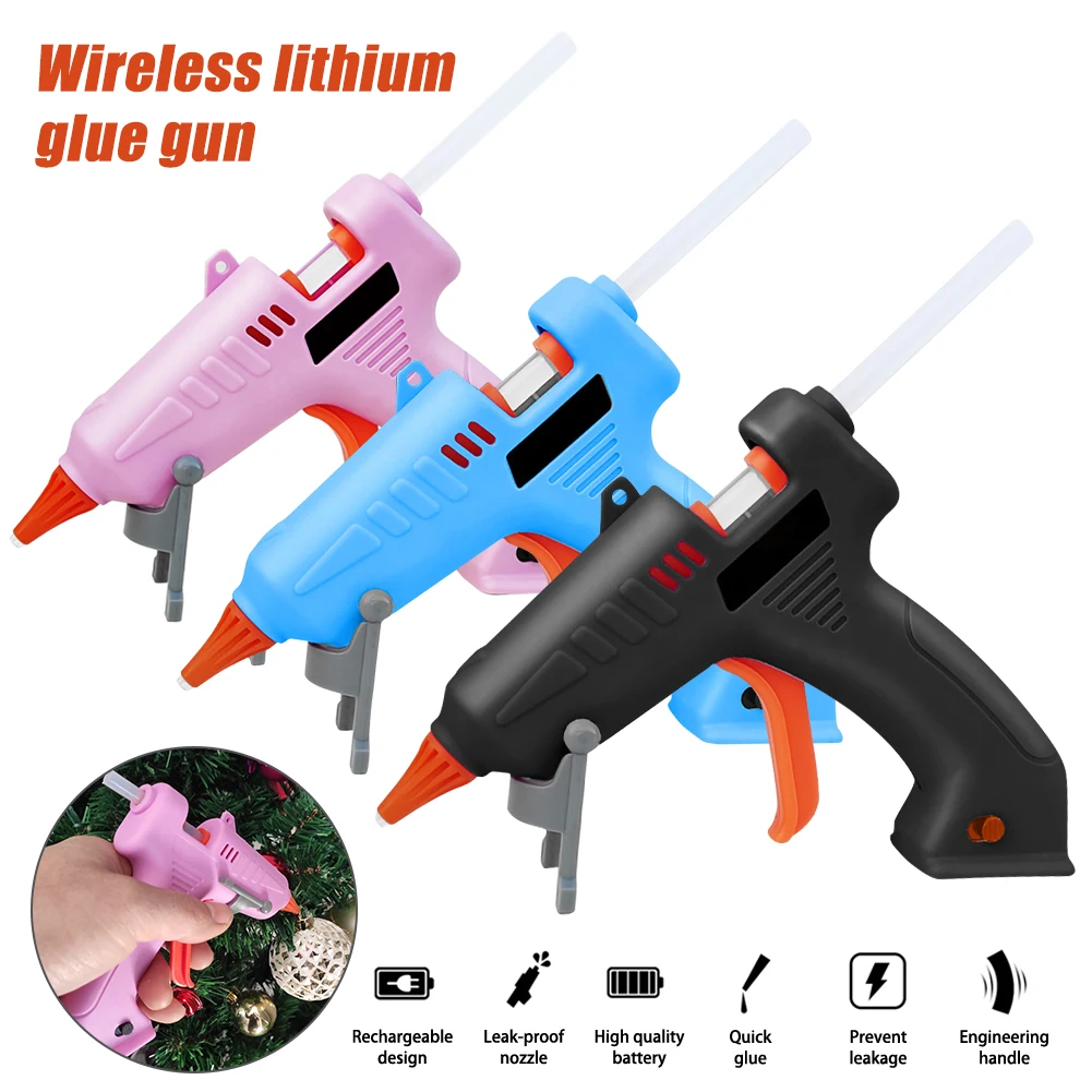Mini Hot melt Glue Gun Rechargeable 20W High Temperature Silicone Gun,DIY Projects, Repairs ,Artistic Creation
Mini Hot melt Glue Gun Rechargeable 20W High Temperature Silicone Gun,DIY Projects, Repairs ,Artistic Creation
