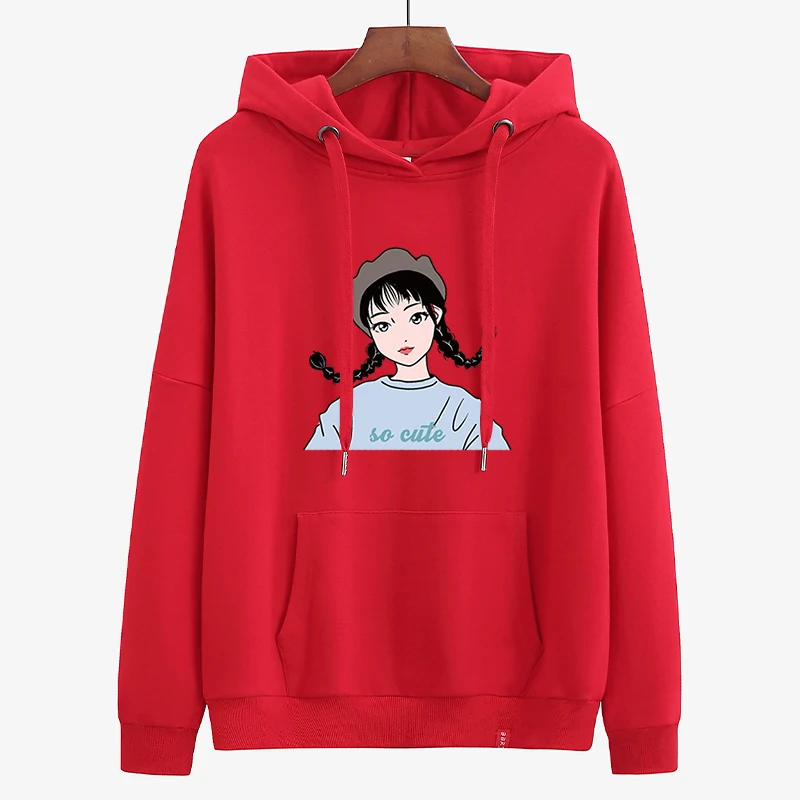 Cartoon Girl Print Hoodies Women Oversized Sweatshirts Hoodie Long Sleeve Tops Casual Hooded Autumn Pocket Pullovers Clothes
Cartoon Girl Print Hoodies Women Oversized Sweatshirts Hoodie Long Sleeve Tops Casual Hooded Autumn Pocket Pullovers Clothes