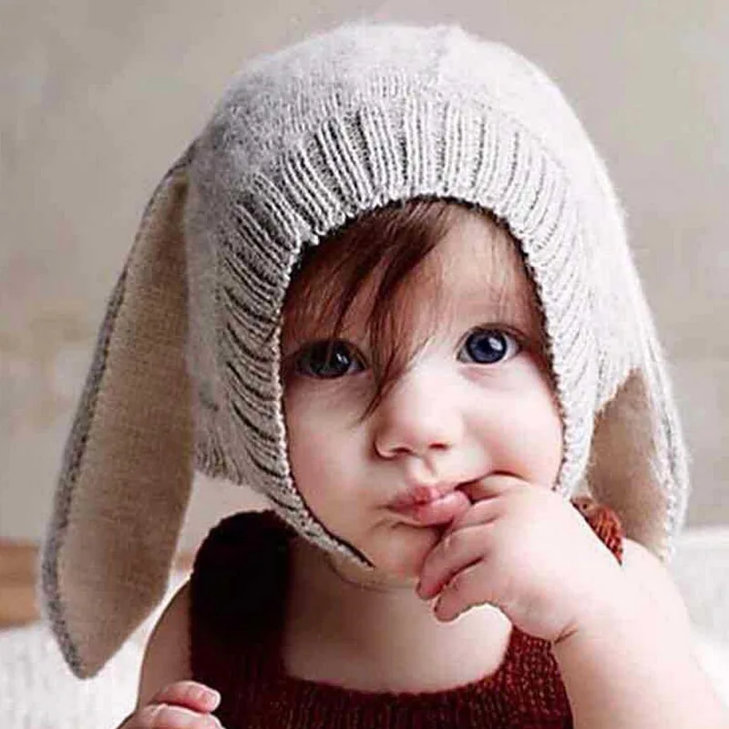 Baby Knitted Hats Thicken Children Warm Autumn Winter Long-eared Rabbit Ears Hat Cute Baby Woolen Caps
Baby Knitted Hats Thicken Children Warm Autumn Winter Long-eared Rabbit Ears Hat Cute Baby Woolen Caps