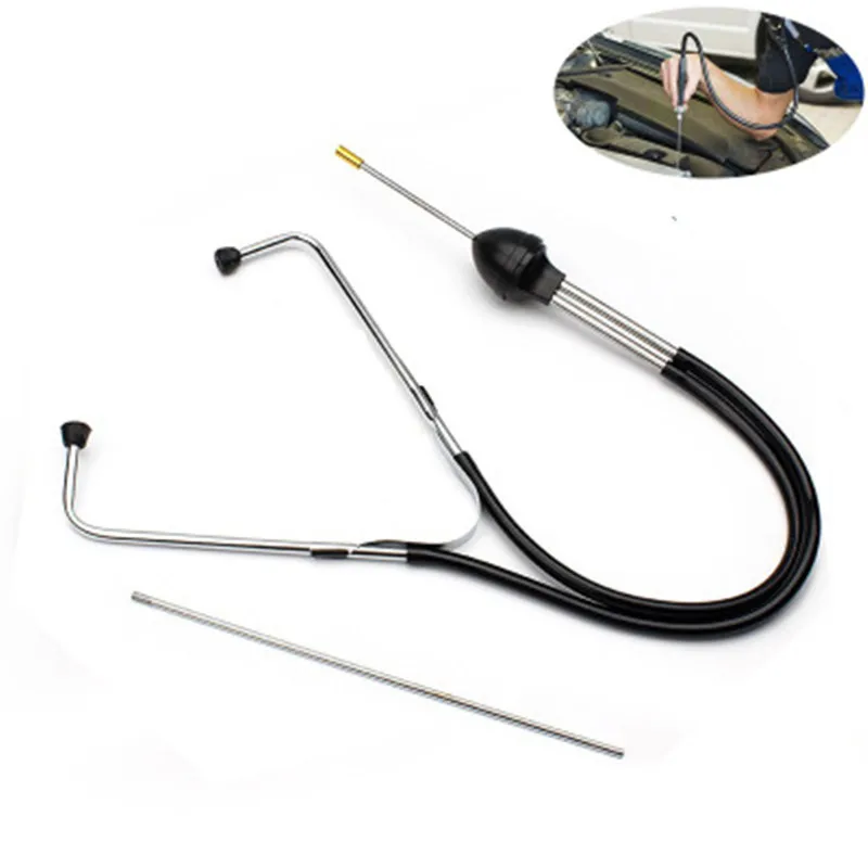 Car Styling Cylinder Stethoscope Mechanics Stethoscope Car Engine Block Diagnostic Automotive Professional Hearing Tools
