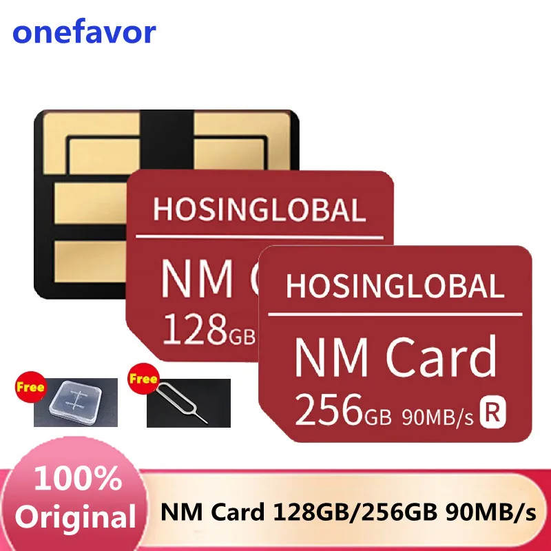

Original NM Card 128GB 256GB Nano Memory Card 90MB/s For Huawei Mate40 Mate30 X Pro P30 P40 Pro series Nova5 6 MatePad
