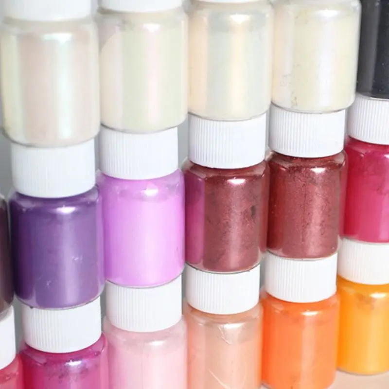 56Bottles Cosmetic Grade Pearlescent Mica Powder Epoxy Resin Dye Pearl Pigment A5YD
56Bottles Cosmetic Grade Pearlescent Mica Powder Epoxy Resin Dye Pearl Pigment A5YD