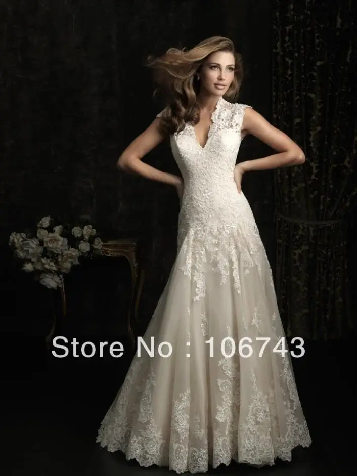 free shipping 2016 new design style hot sale Sexy bride wedding sweet princess lace v-neck Elegant Custom size bridal dresses
free shipping 2016 new design style hot sale Sexy bride wedding sweet princess lace v-neck Elegant Custom size bridal dresses