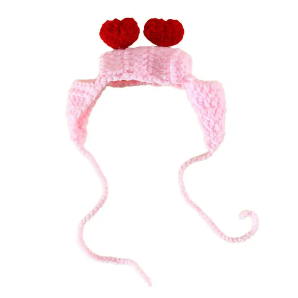 Soft Texture Lovely Puppy Cats Hat Mild to Skin Pet Head Wrap Attractive for Valentine's Day
Soft Texture Lovely Puppy Cats Hat Mild to Skin Pet Head Wrap Attractive for Valentine's Day